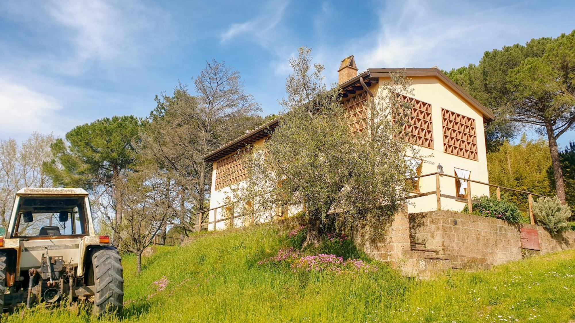 Agriturismo Podere Le Tombe Pension Palaia Kamer foto