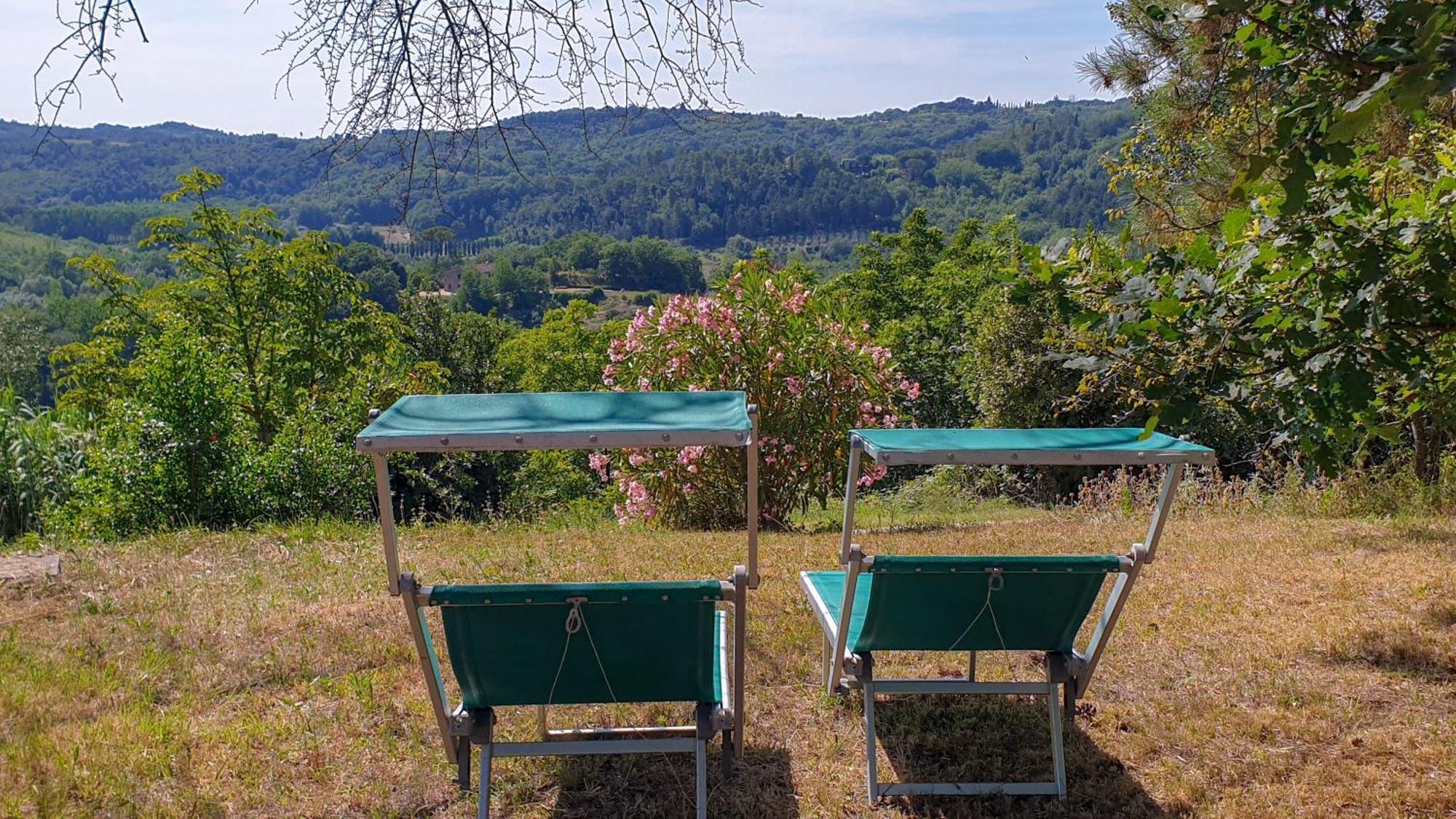 Agriturismo Podere Le Tombe Pension Palaia Kamer foto