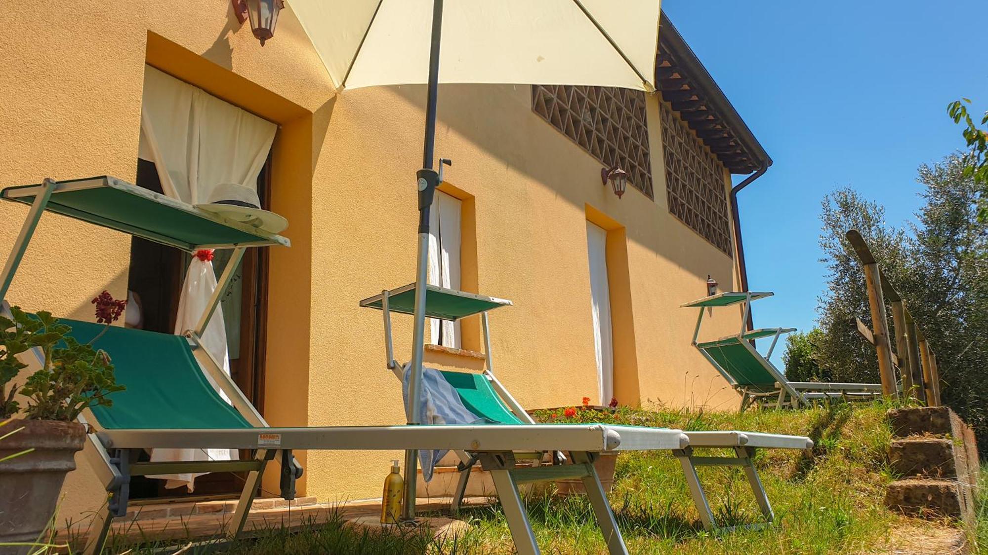 Agriturismo Podere Le Tombe Pension Palaia Kamer foto